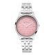 TITAN Workwear Watch with Pink Dial & Stainless Steel Strap 2639SM01 TL597