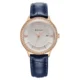 Titan Bright Leathers Quartz Analog with Date Silver Dial Leather Strap for Women 95247WL06